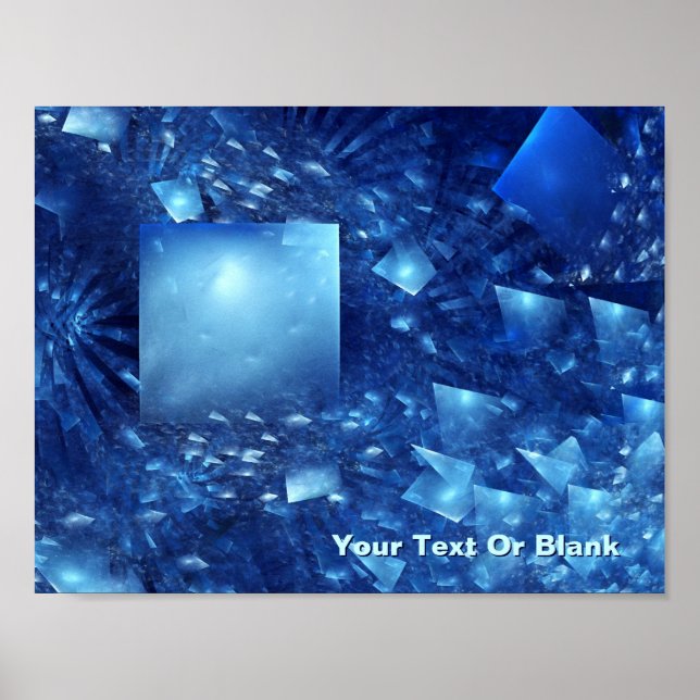 Skatterad Spegel Poster (Framsidan)