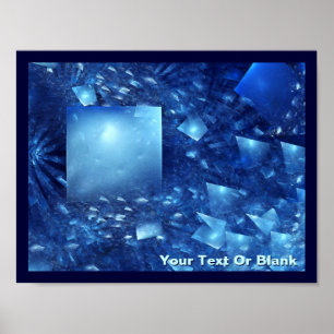 Skatterad Spegel Poster