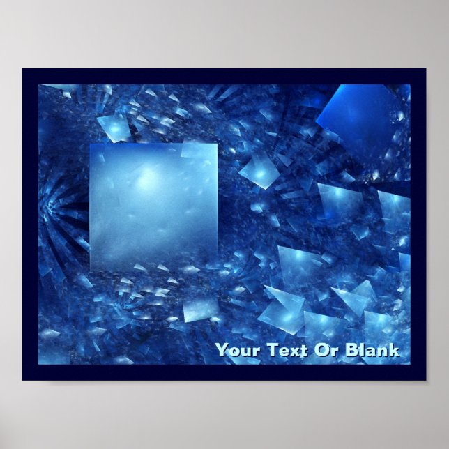 Skatterad Spegel Poster (Framsidan)