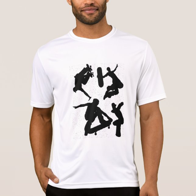 Skatterådningsparken Sports Roligt Skatledare T Shirt (Framsida)