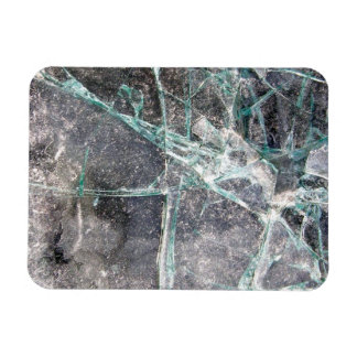 Skatterat glas magnet