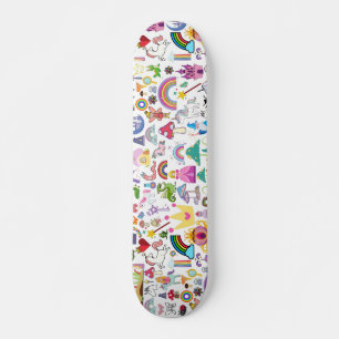 Skatteret Skatbord på storybook Fairytale Designe Mini Skateboard Bräda 18,5 Cm