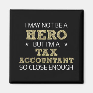 Skatterevisor Hero Humor Novelty Magnet
