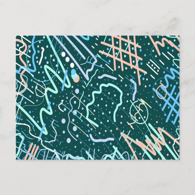 Skatteringar och kompositer vykort (Framsida)