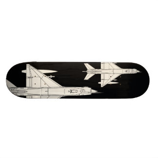Skatterpapp för bekämpning av flygplan mini skateboard bräda 18,7 cm