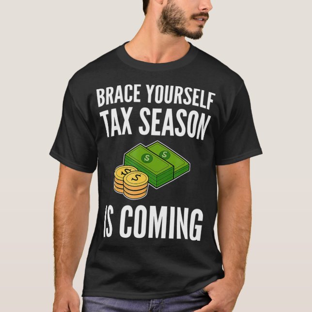 Skattesäsongen kommer att bli en fantastisk skatte t shirt (Framsida)