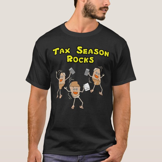 Skattesäsongen Sten T Shirt (Framsida)