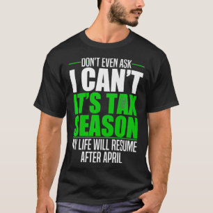 Skattesäsongsgåva för bokföring M T Shirt