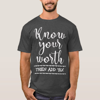 Skattesäsongsskatter för räkenskapsgåvor t shirt