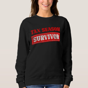 Skattesäsonsöverlevandeskattedeklaration Funny CPA T Shirt