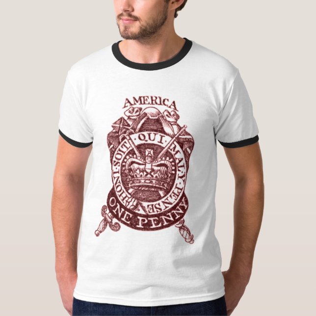Skattestämpel 1765 T-Shirt (Framsida)