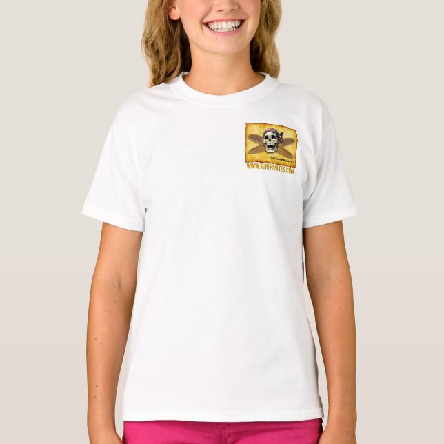 Skattkartaskjorta Tee Shirt (Framsida)
