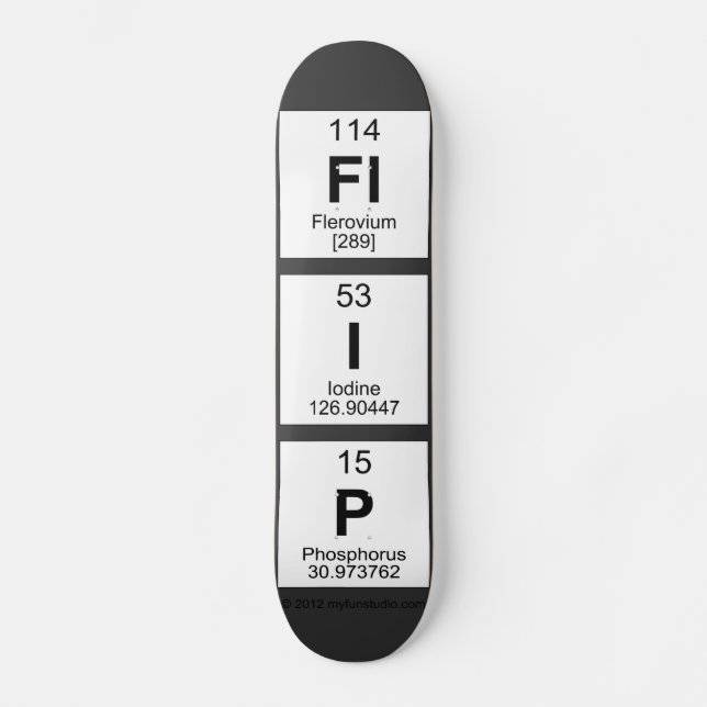 Skattskivor Mini Skateboard Bräda 18,5 Cm (Framsida)