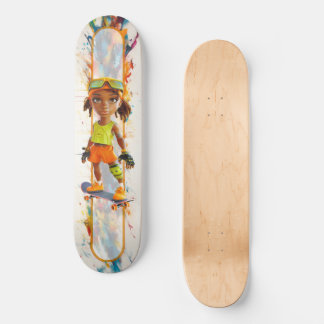 Skattskivor Mini Skateboard Bräda 18,5 Cm
