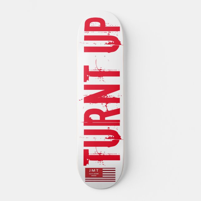 SKATTSKYDD FÖR TURNT UP MINI SKATEBOARD BRÄDA 18,5 CM (Framsida)