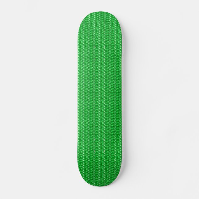 Skattstyrelsen Grönt Glitter Old School Skateboard Bräda 18 Cm (Framsida)