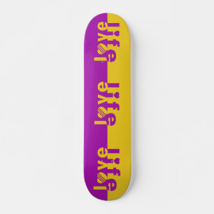 Skattstyrelser i KÄRLEK Life Old School Skateboard Bräda 18 Cm