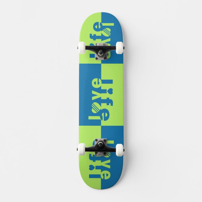 Skattstyrelser i KÄRLEK Life Skateboard Bräda 20,5 Cm (Framsida)