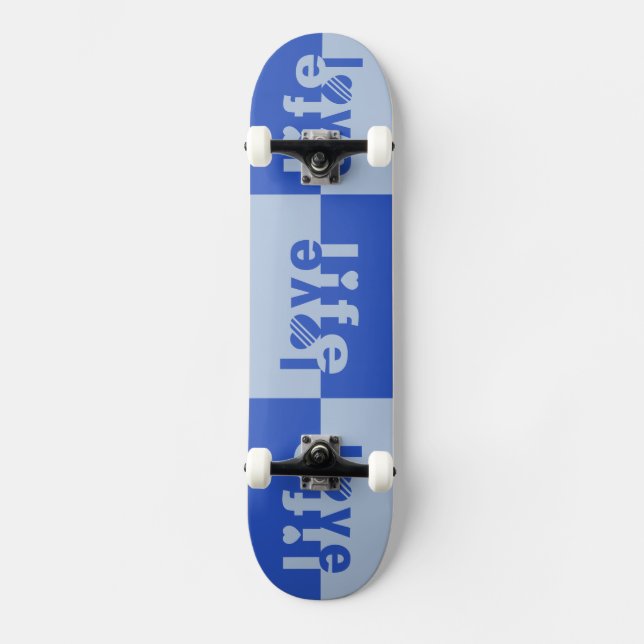 Skattstyrelser i KÄRLEK Life Skateboard Bräda 20 Cm (Framsida)