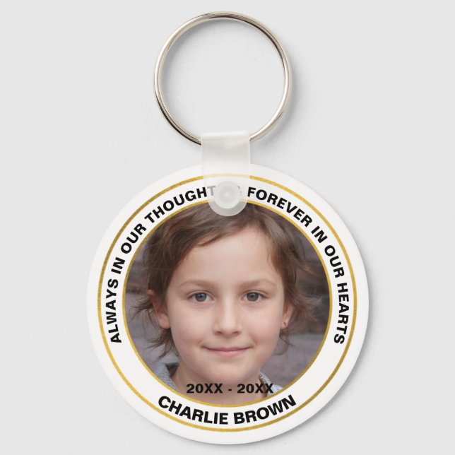 Skaymarts | Alltid i våra tankar och hjärtan Nyckelring (Framsida)