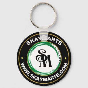 Skaymarts Anpassningsbar Business Corporate Logo Nyckelring