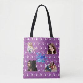 Skaymarts | Blommigt Photos Pow Printing Tote Bag Tygkasse