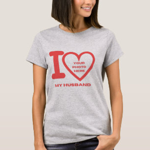 SKAYMARTS I Kärlek mitt Make Photo T-Shirt