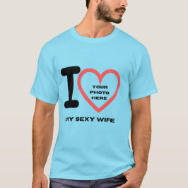 SKAYMARTS | I Kärlek My Sexy Makfe Photo T-Shirt