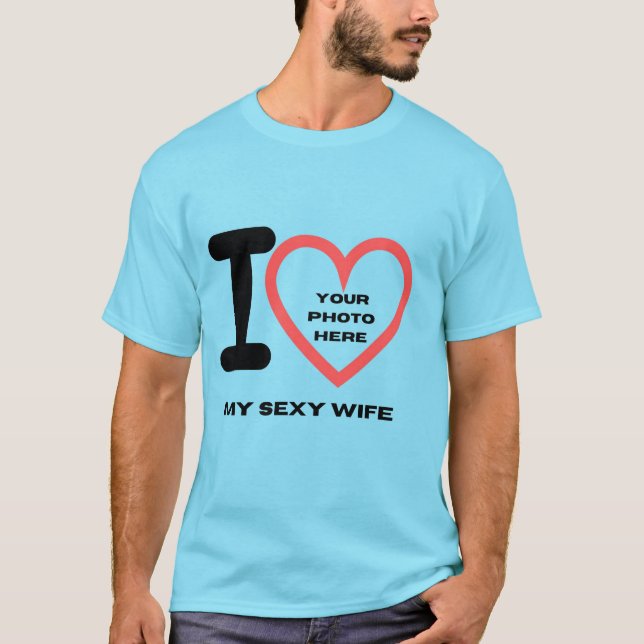 SKAYMARTS | I Kärlek My Sexy Makfe Photo T-Shirt (Framsida)