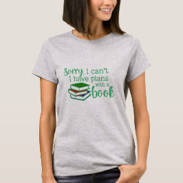 SKAYMARTS | Jag kan inte planera med bok T-Shirt