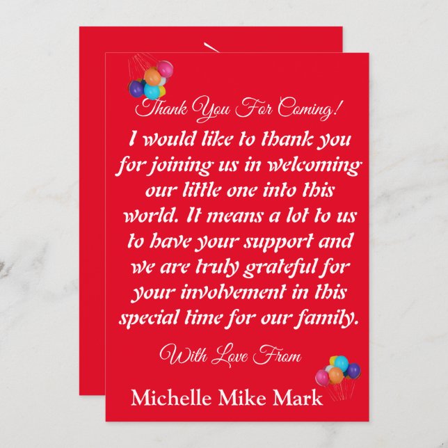 Skaymarts | Kort tack för babyskor (Fram/baksida)