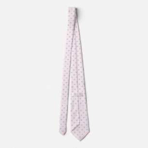 Skaymarts Lavender Blue Hearty Design Neck Tie Slips
