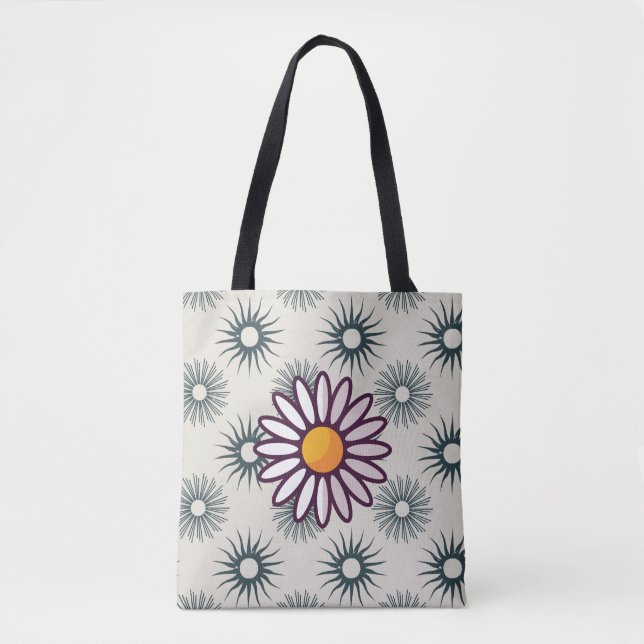 SKAYMARTS | Solros Boho Design Shopping bag Tygkasse (Framsida)
