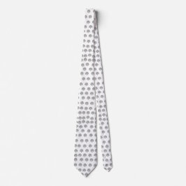 Skaymarts White Färg Black Signal Neck Tie Slips