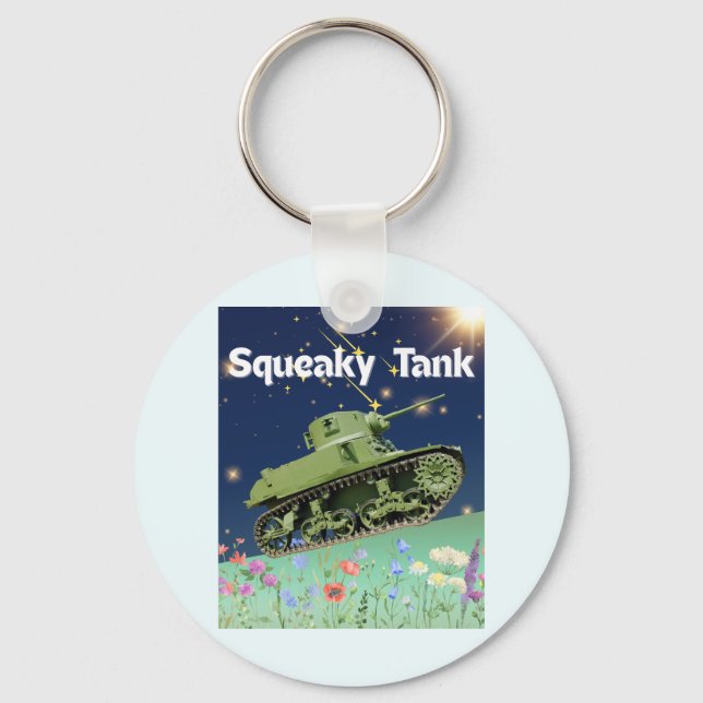 Skeaky Tank Nyckelring (Framsida)