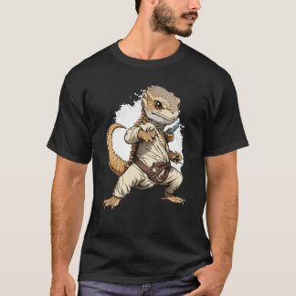 Skearded Dragon Judo Kickboxing Wrestling Karate M T Shirt