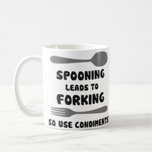 Skeda blytak till att dela sig kaffemugg