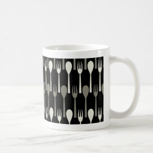 Skeda & dela sig - det svart kryp kaffemugg