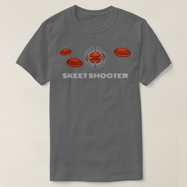 Skeetshooter Clay Pigeon Trap Shooting Design T Shirt (Design framsida)