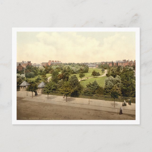 Skegness Gardens, Lincolnshire, England Vykort (Framsida)