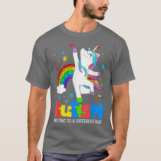Skeja för att öka medvetenheten om autism Dabbing T Shirt
