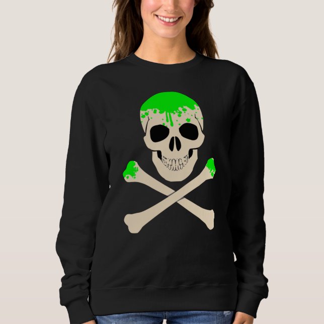 Skelbenskorsben, skelett t shirt (Framsida)