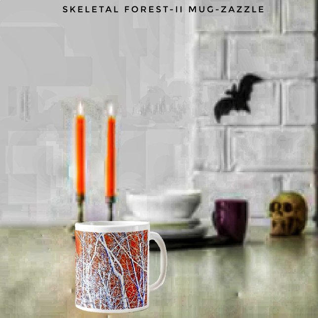 Skeletal Forest-II Jumbo Mugg (Skapare uppladdad)