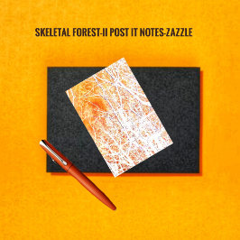 Skeletal Forest-II Post-it Block