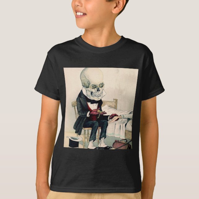 Skeletal sist Rites Tee Shirt (Framsida)