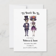 Skeleterna i gotin bröllop spara datum