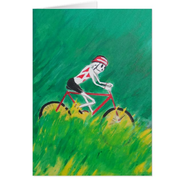 Skeletets Biker OBS Kort (Framsidan)