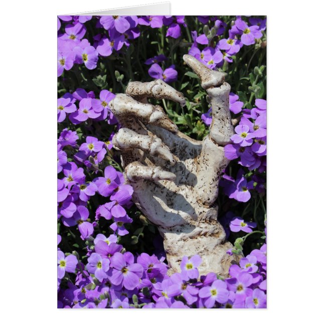 Skelethand - gotiic / Karte OBS Kort (Framsidan)