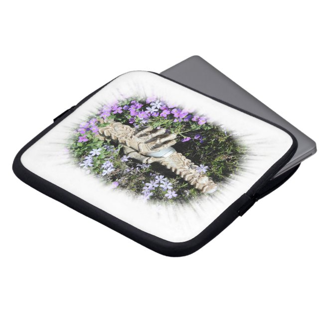 Skelethand - gotisk / enhetsfodral laptop sleeve (Framsida topp)