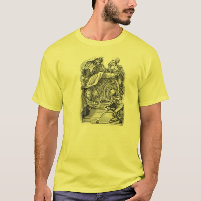 skeleton5 tee shirt (Framsida)